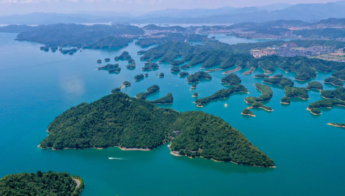 天下第一秀水 水源地：千島湖